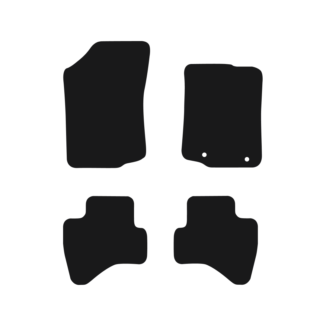 Peugeot 108 (2014-2023) Car Mats Mat Shape