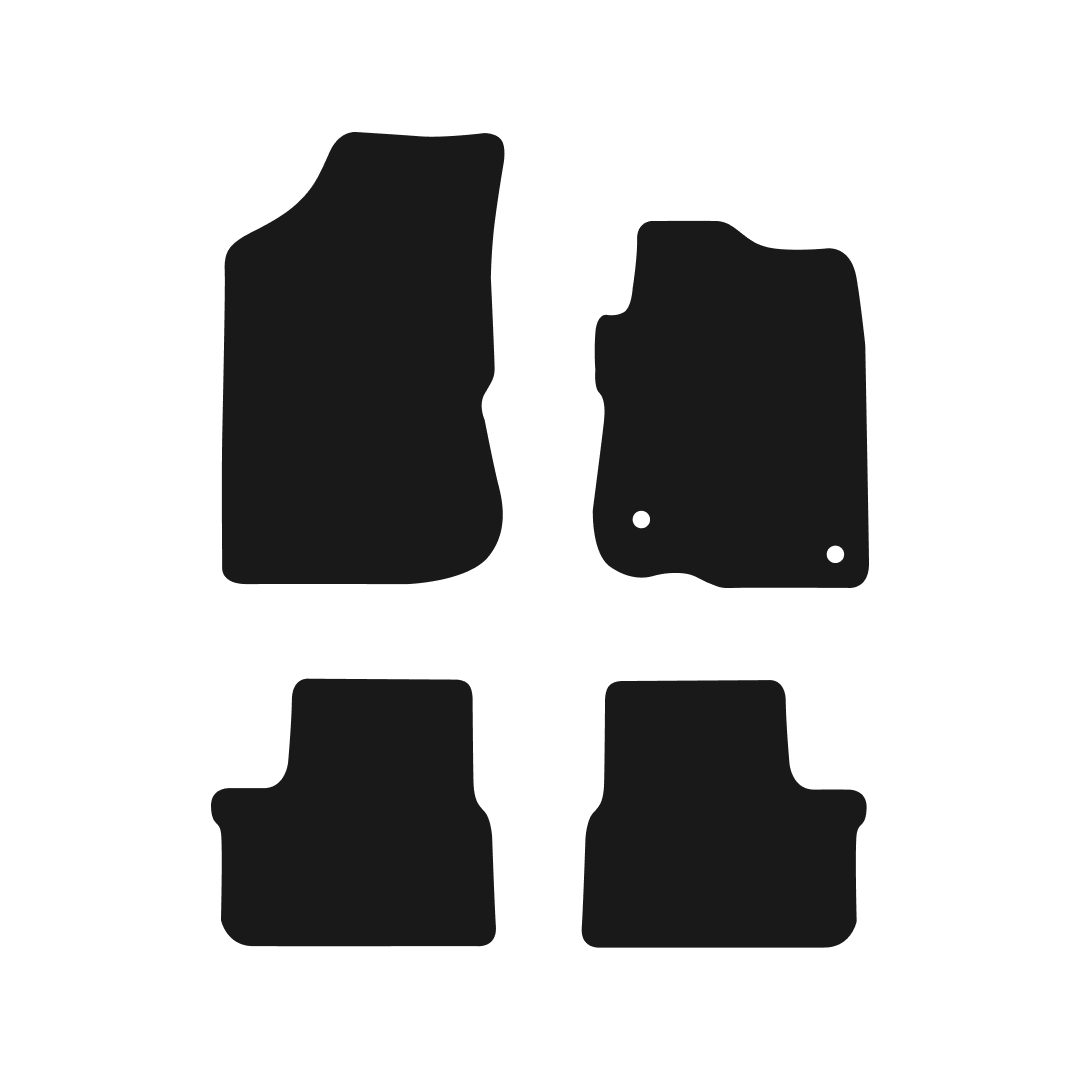 Peugeot 2008 (2013-2020) Car Mats Mat Shape