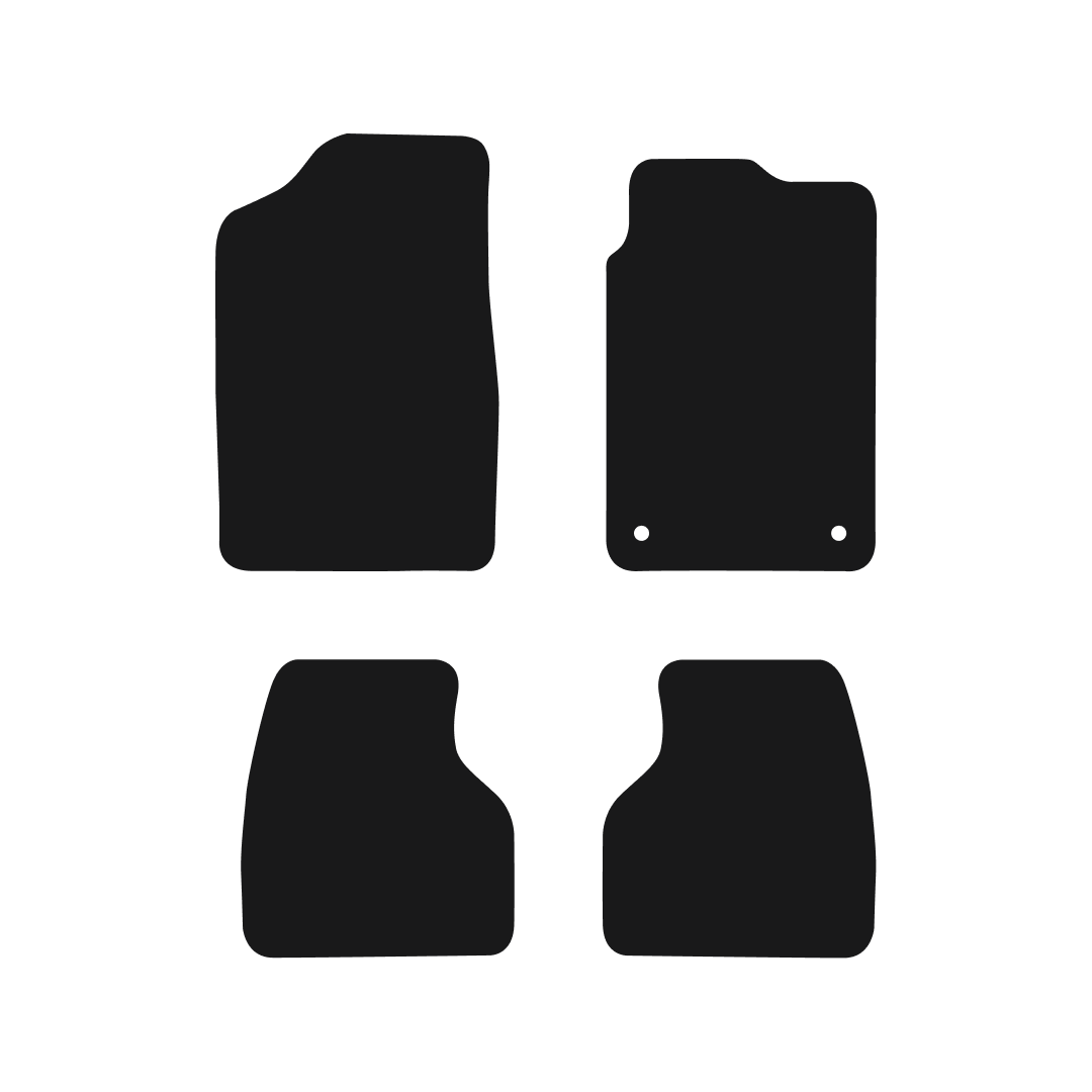 Peugeot 205 (1983-1996) Car Mats Mat Shape