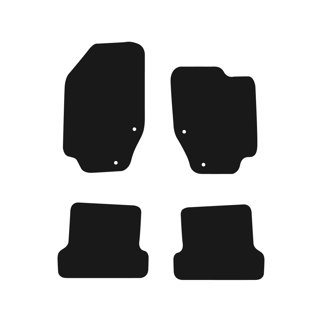 Peugeot 307CC (2003-2008) Car Mats Mat Shape