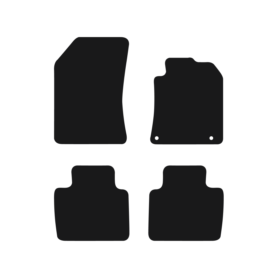 Peugeot 508 (2019-2024) Car Mats Mat Shape