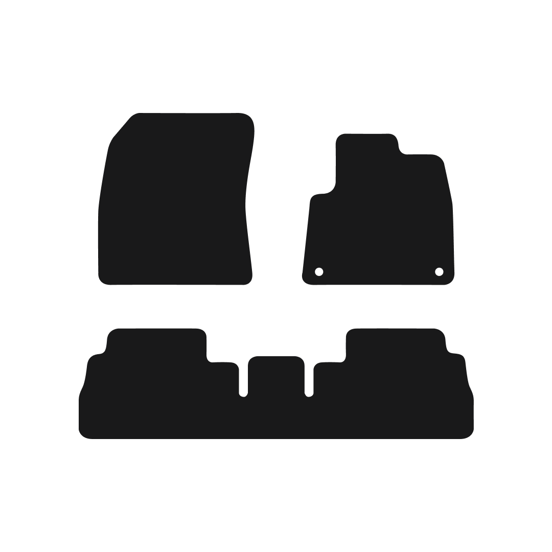 Peugeot Rifter (2018-2024) Car Mats Mat Shape