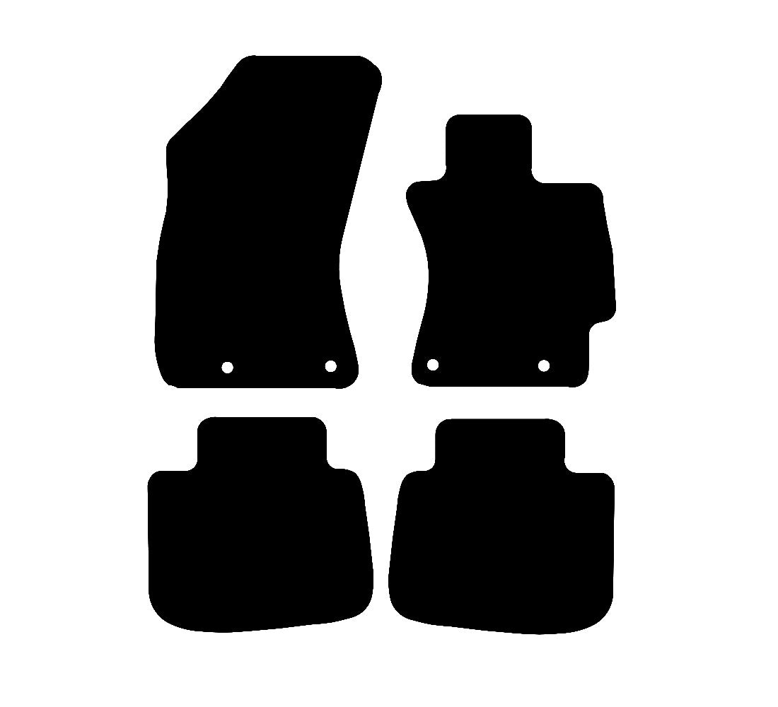 Subaru Outback (2015-2019) Car Mats Mat Shape