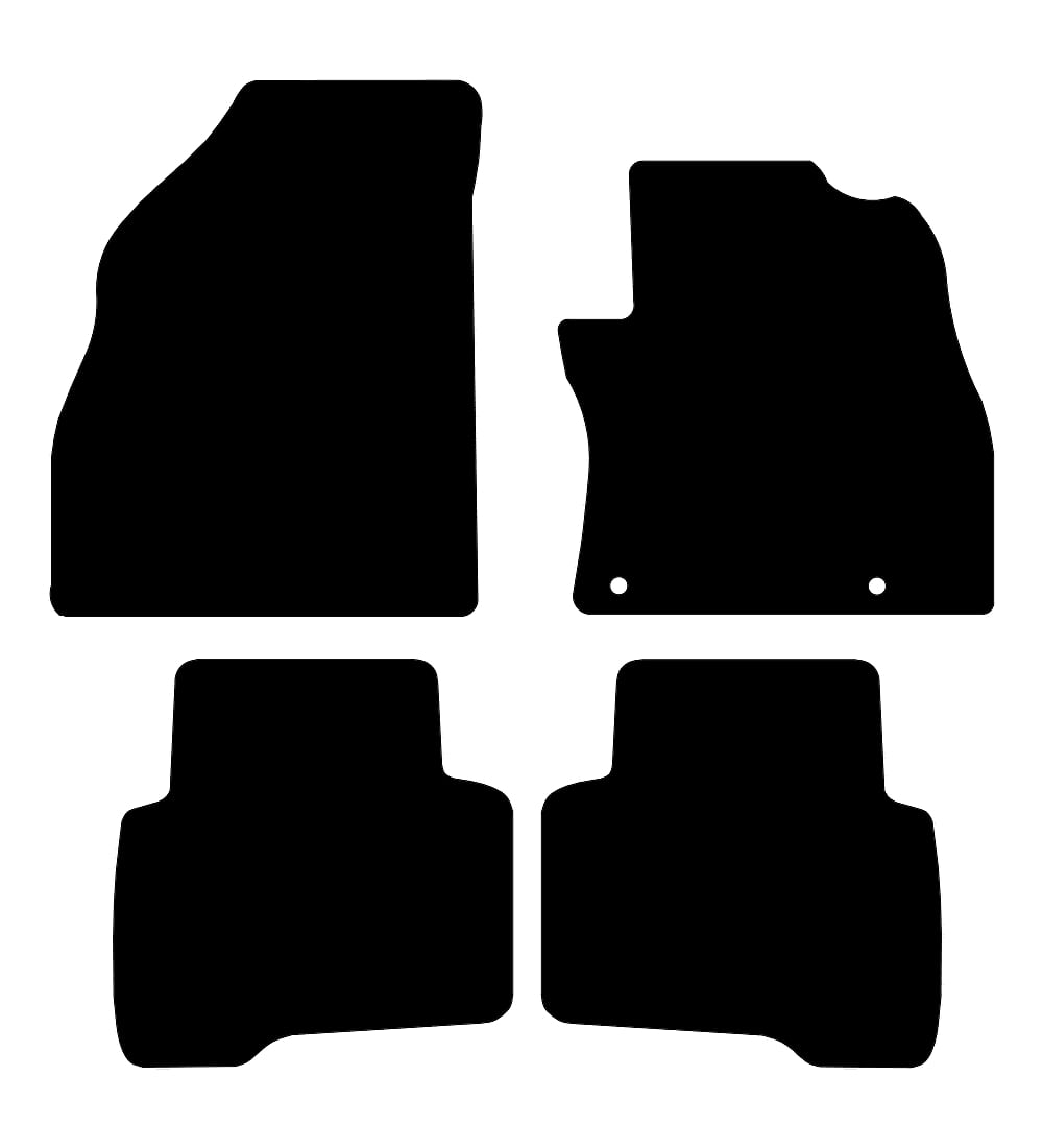 Peugeot Bipper (2008-2018) Car Mats Mat Shape