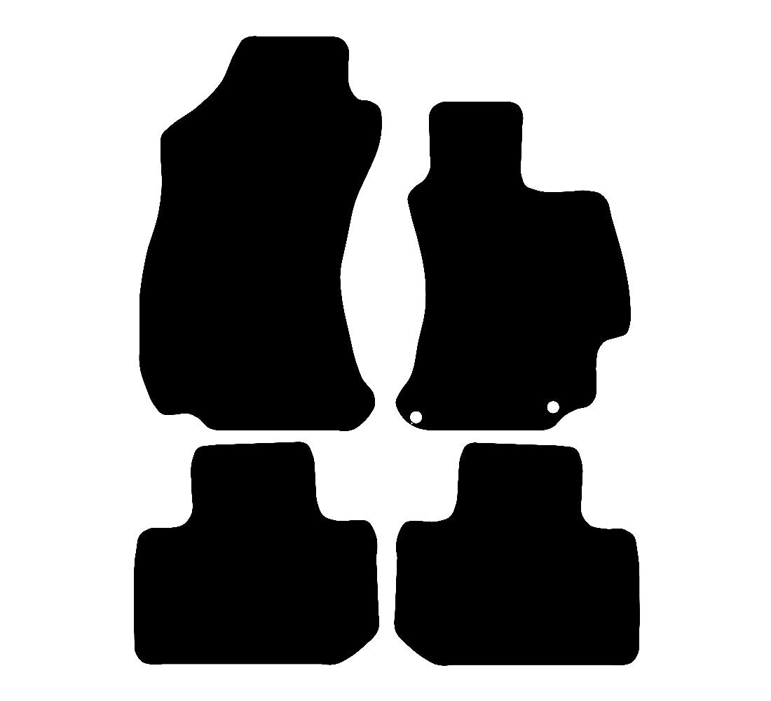 Subaru Forester (2013-2019) Car Mats Mat Shape