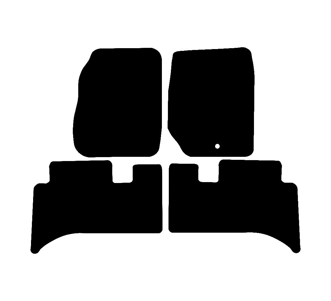 Land Rover Range Rover Classic (1969-1996) Car Mats Mat Shape
