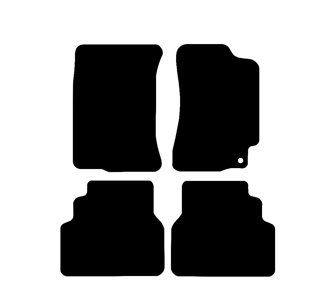Subaru Impreza (1993-2000) Car Mats Mat Shape