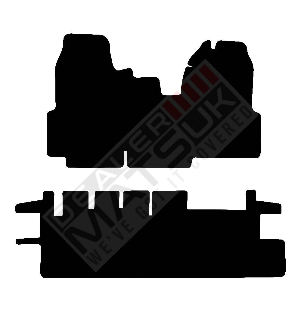 Ford Transit MK7 Crew Cab (2006-2010) Van Mats Mat Shape