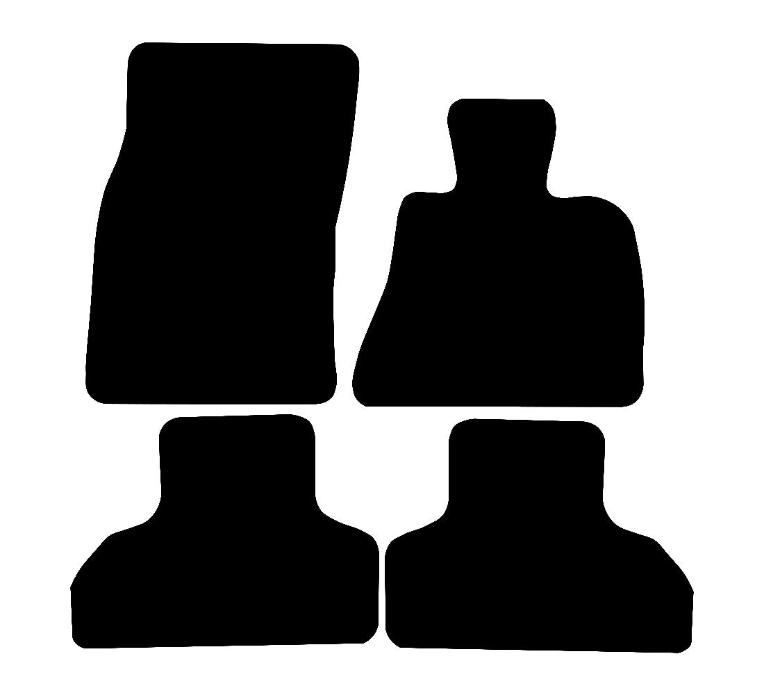 BMW X5 F15 (2013-2018) Car Mats (Alternate) Mat Shape