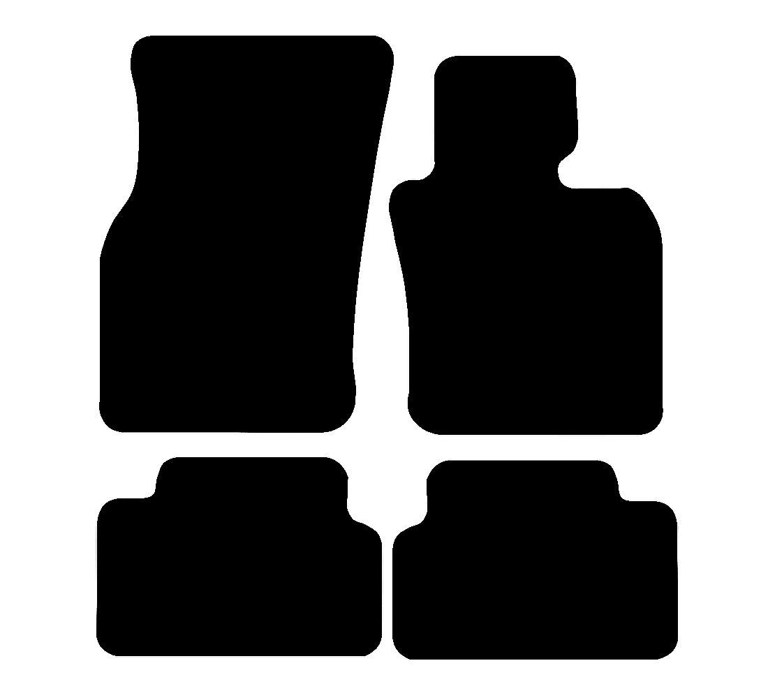 Mini Cooper 5 Door (2024-2025) Car Mats (F65) Mat Shape