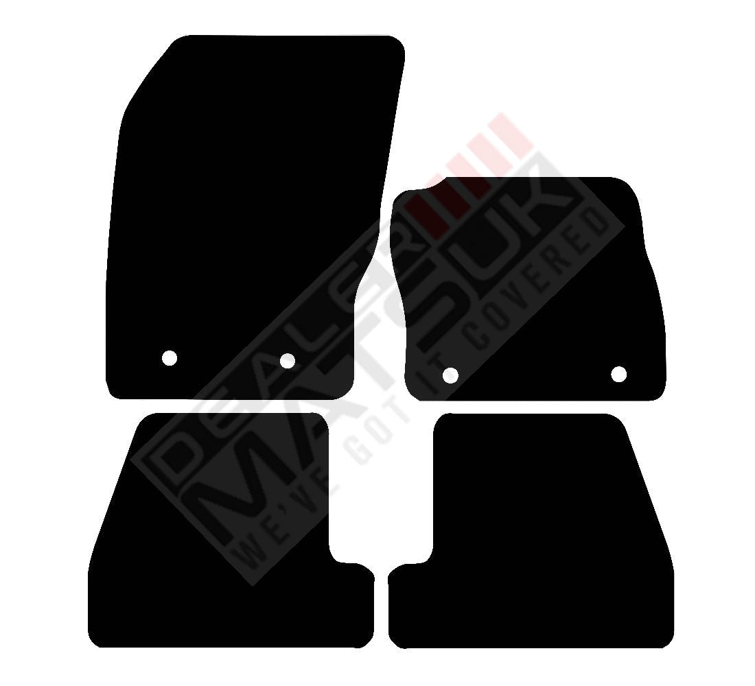 Ford Focus MK3 (2015-2018) Car Mats Mat Shape
