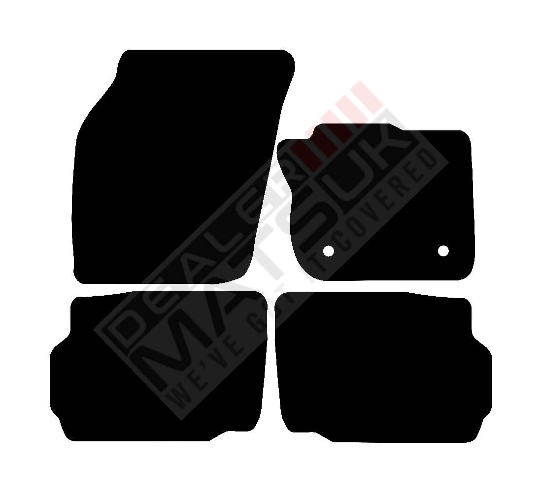 Ford Mondeo (2015-2023) Car Mats Mat Shape