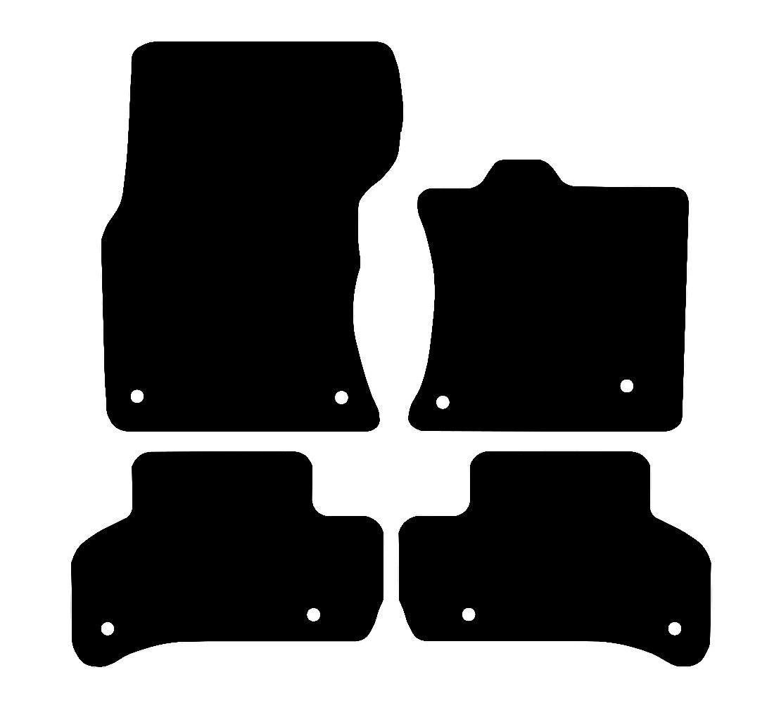 Jaguar XE (2015-2026) Car Mats Mat Shape