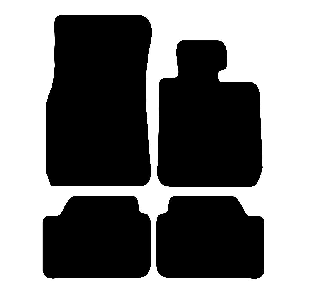 BMW 1 Series F20 & F21 (2011-2019) Car Mats Mat Shape