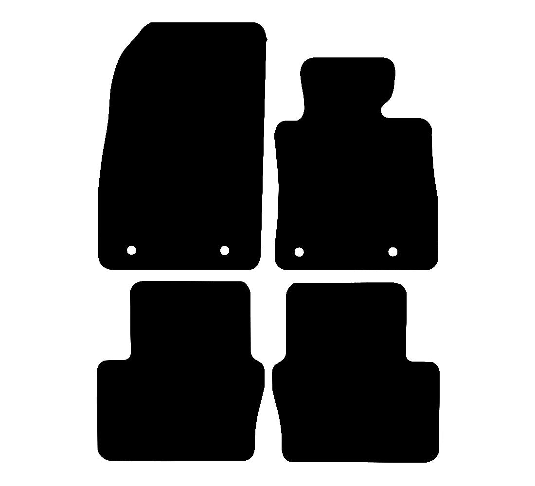 Mazda 2 (2015-2024) Car Mats Mat Shape