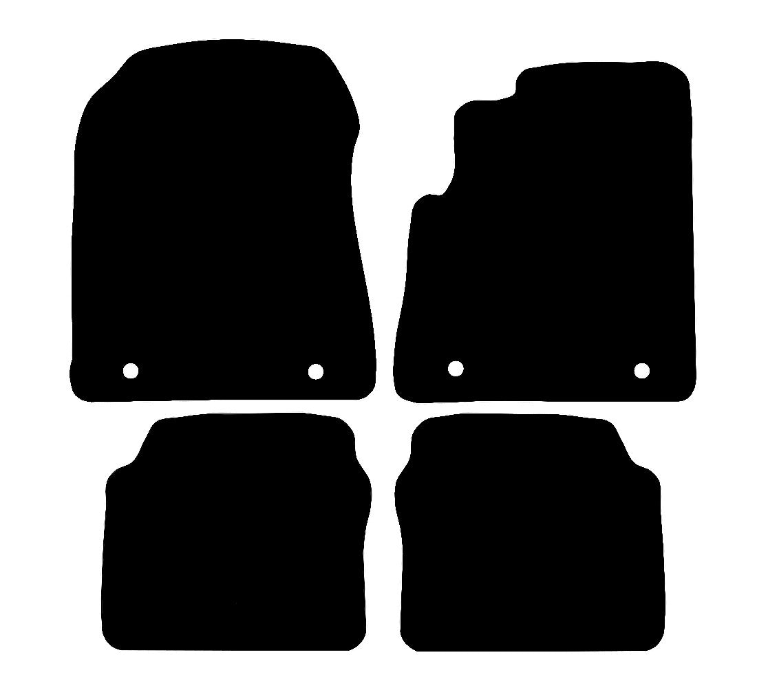 MG MG6  (2011-2016) Car Mats Mat Shape