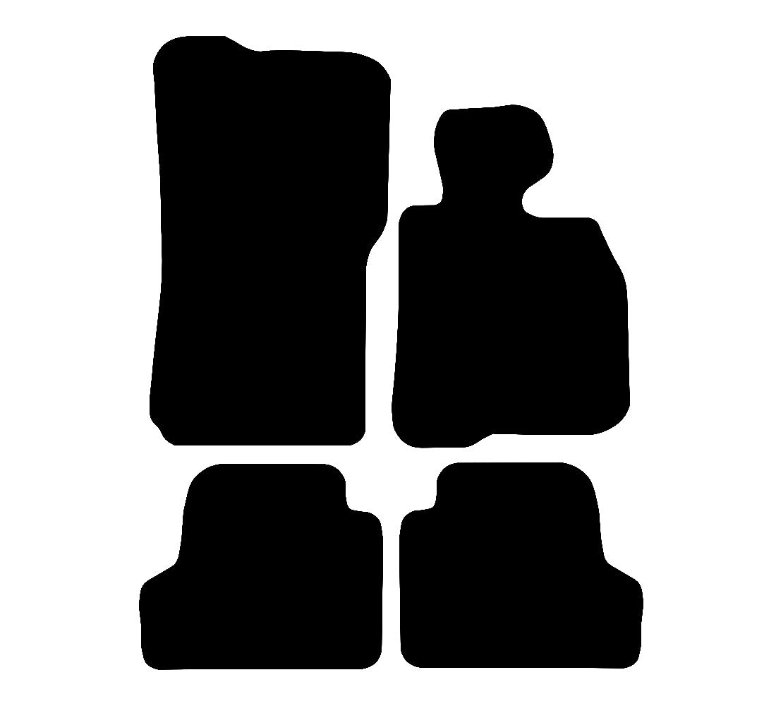 BMW 4 Series F32 Coupe  (2013-2020) Car Mats Mat Shape