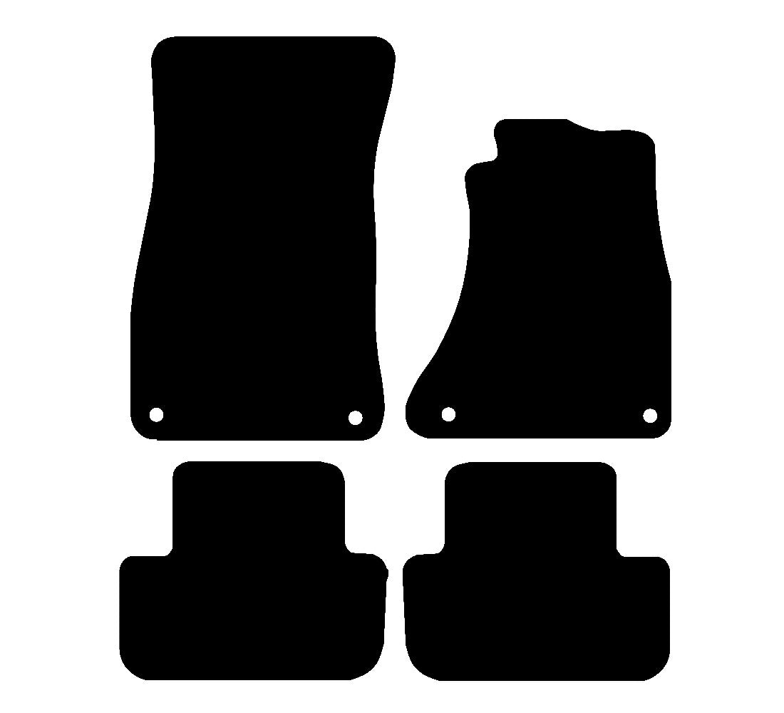 Audi A5 Sportback (2009-2016) Boot Mat Mat Shape