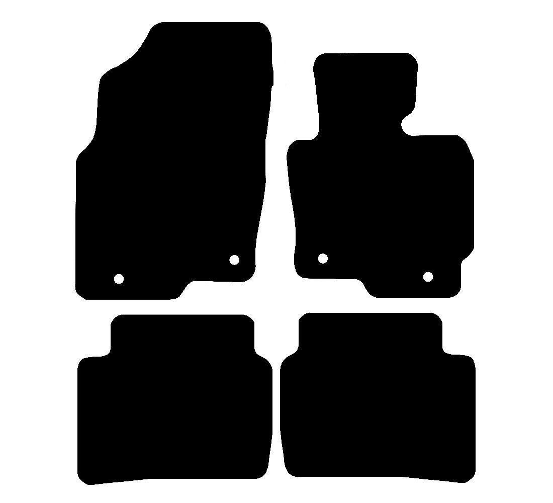 Mazda CX-5 (2012-2017) Car Mats Mat Shape