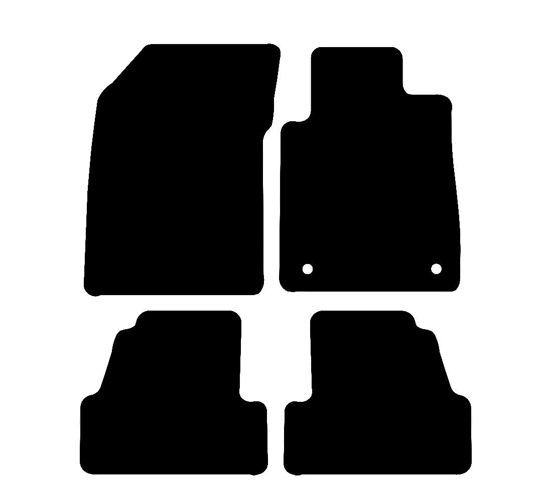 Vauxhall Mokka (2012-2016) Car Mats Mat Shape