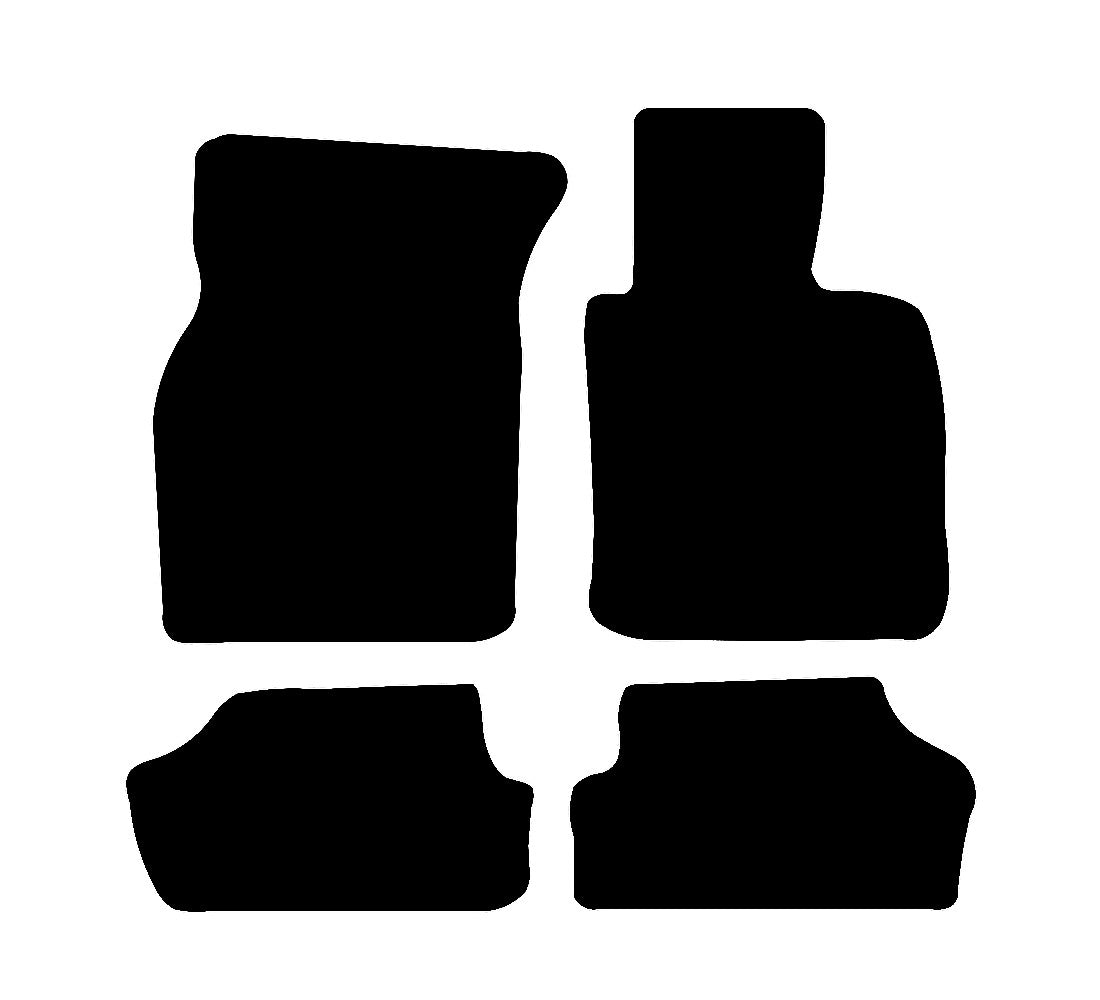 Mini Cooper Electric 5 Door (2021-2024) Car Mats Mat Shape