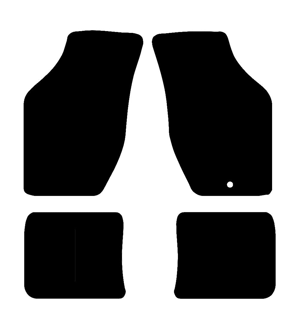 Saab 900 Classic (1978-1998) Car Mats Mat Shape