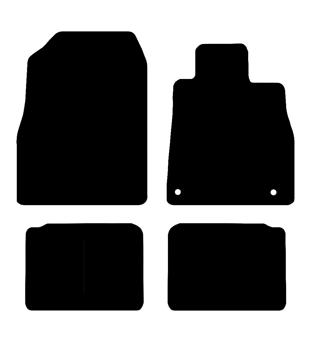 Nissan Micra (K14) (2017-2025) Car Mats Mat Shape
