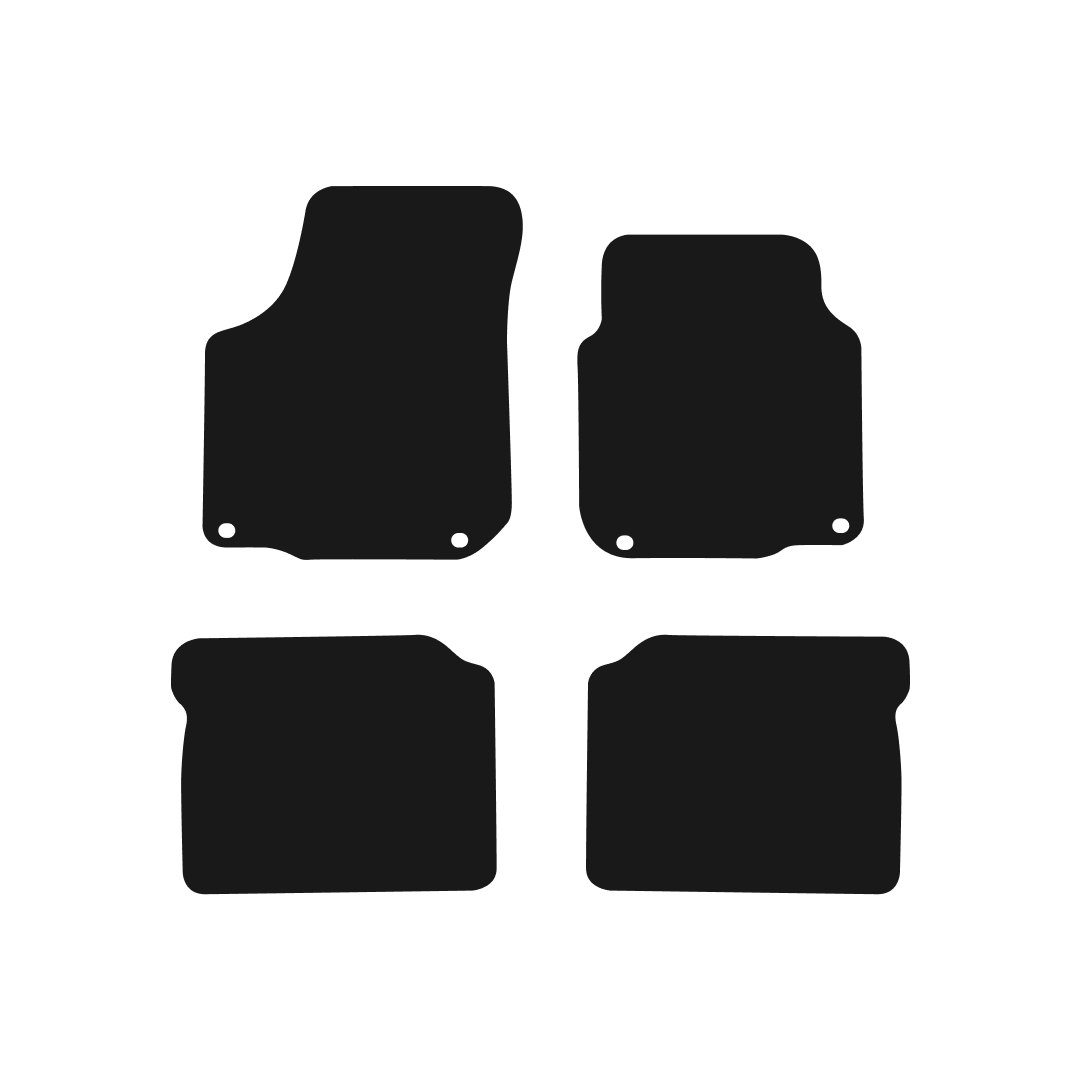 Seat Leon (2002-2005) Car Mats Mat Shape