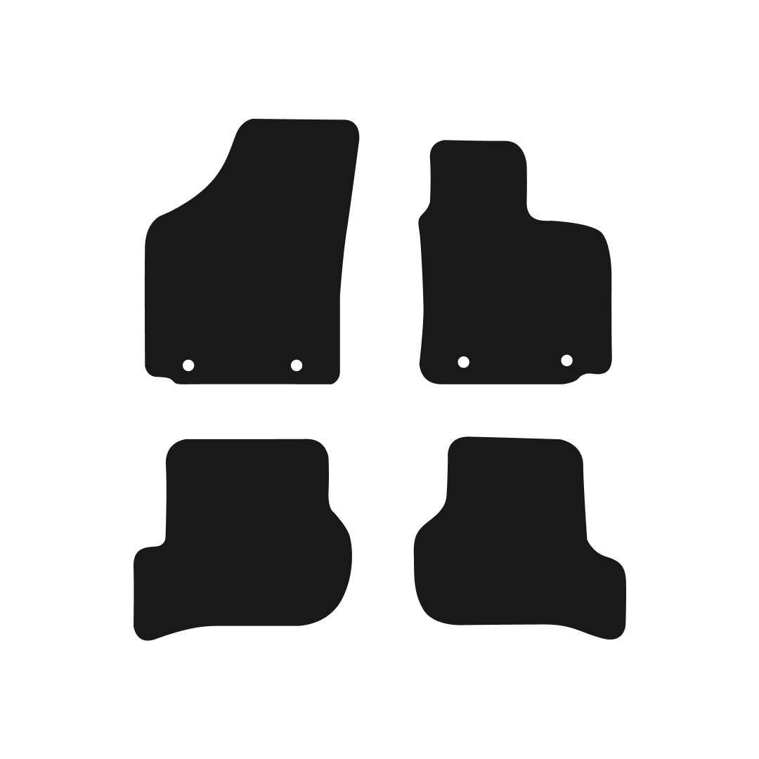 Seat Leon (2005-2009) Car Mats (Pre-Facelift) Mat Shape