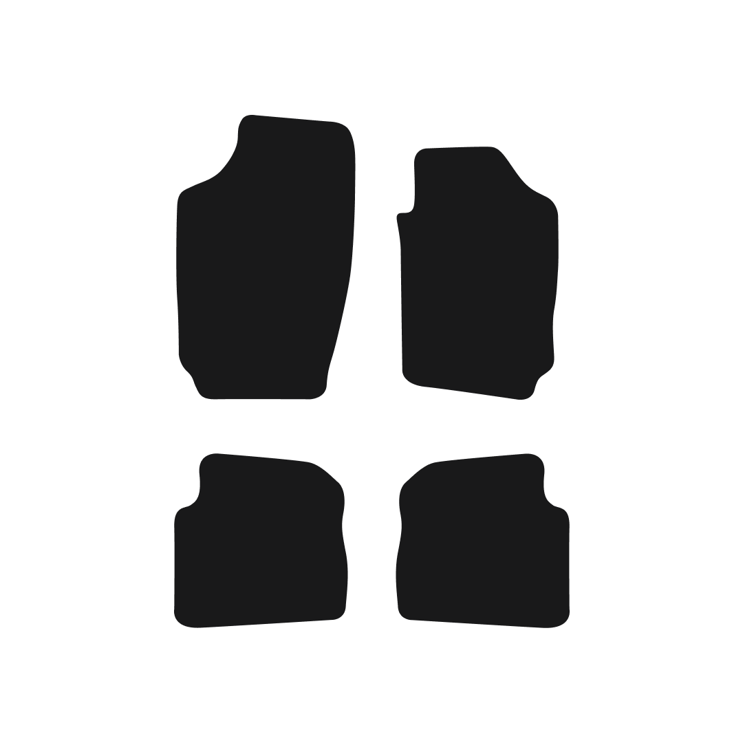 Skoda Fabia (2000-2007) Car Mats Mat Shape