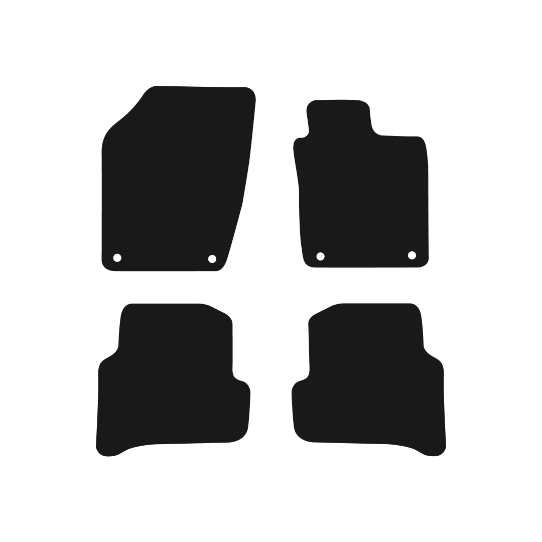 Skoda Fabia (2015-2021) Car Mats Mat Shape