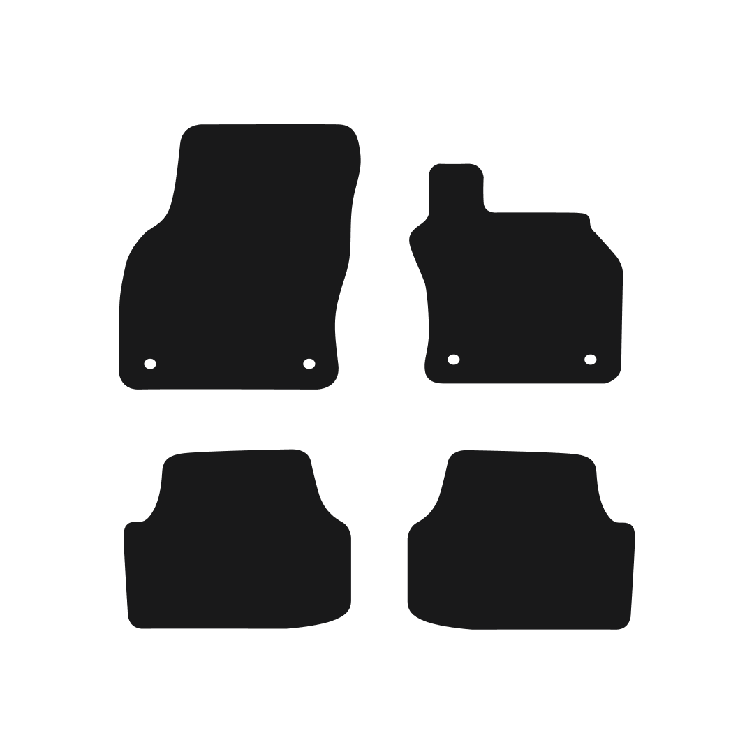 Skoda Octavia Estate & Hatchback (2013-2020) Car Mats Mat Shape