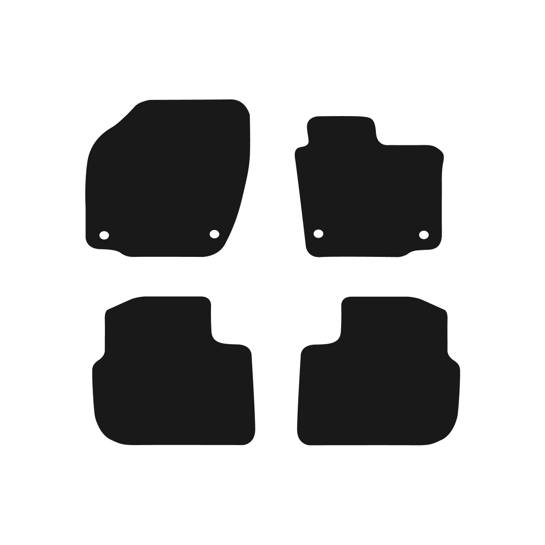 Skoda Rapid (2012-2019) Car Mats Mat Shape