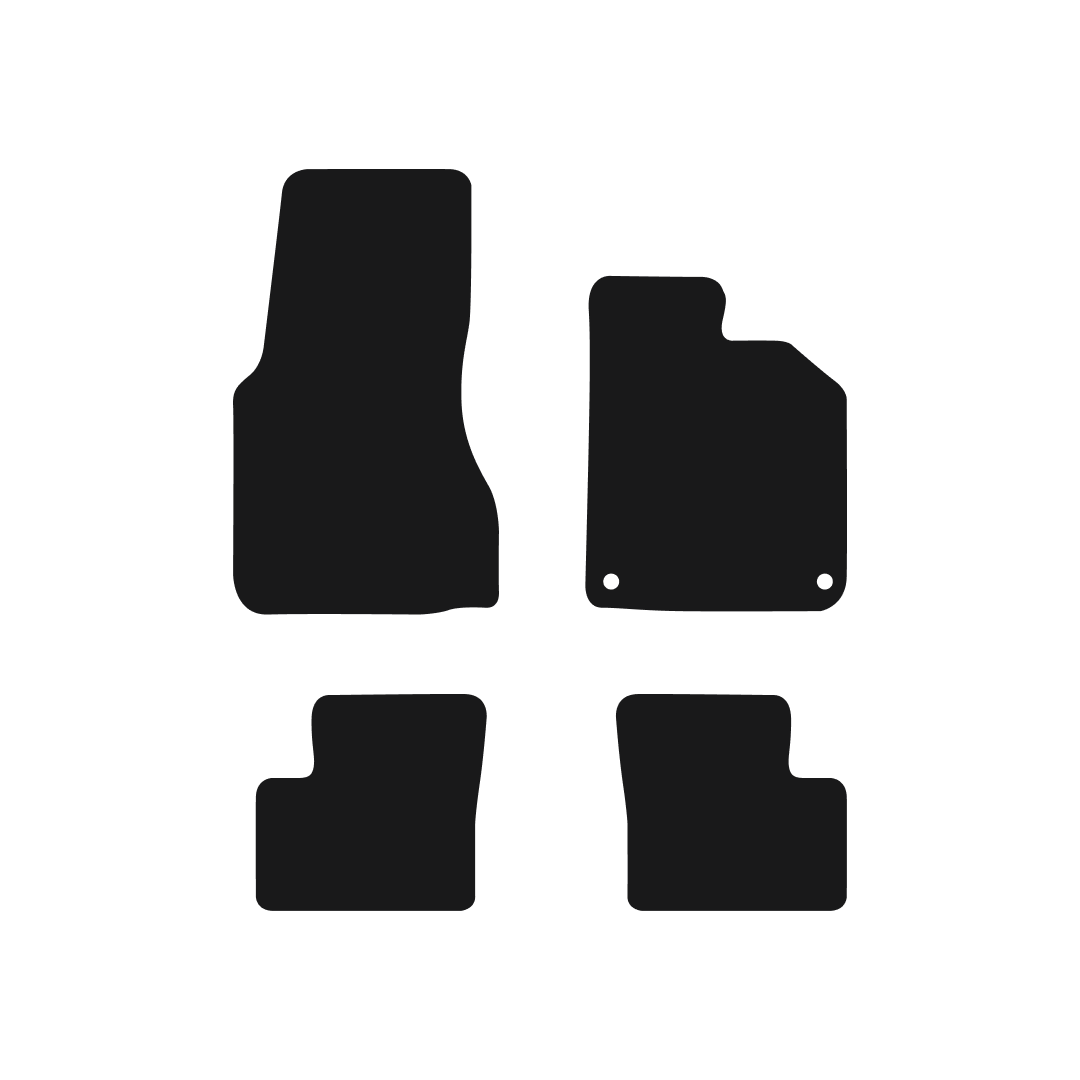 Smart forfour (2015-2022) Car Mats Mat Shape