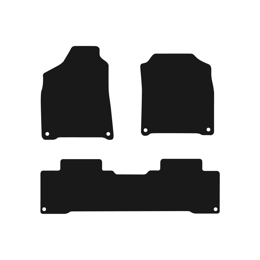 Ssangyong Korando (2011-2019) Car Mats Mat Shape