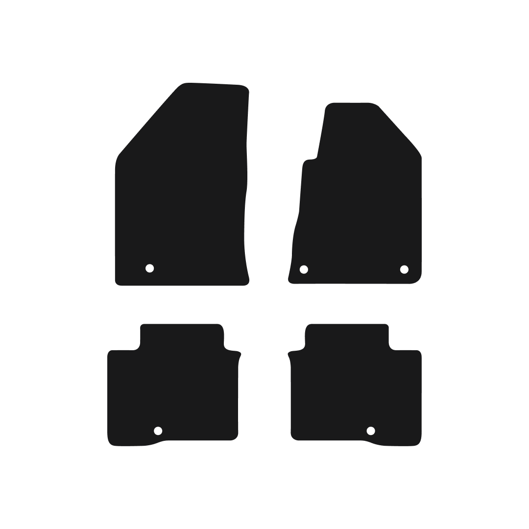 Ssangyong Korando (2019-2024) Car Mats Mat Shape