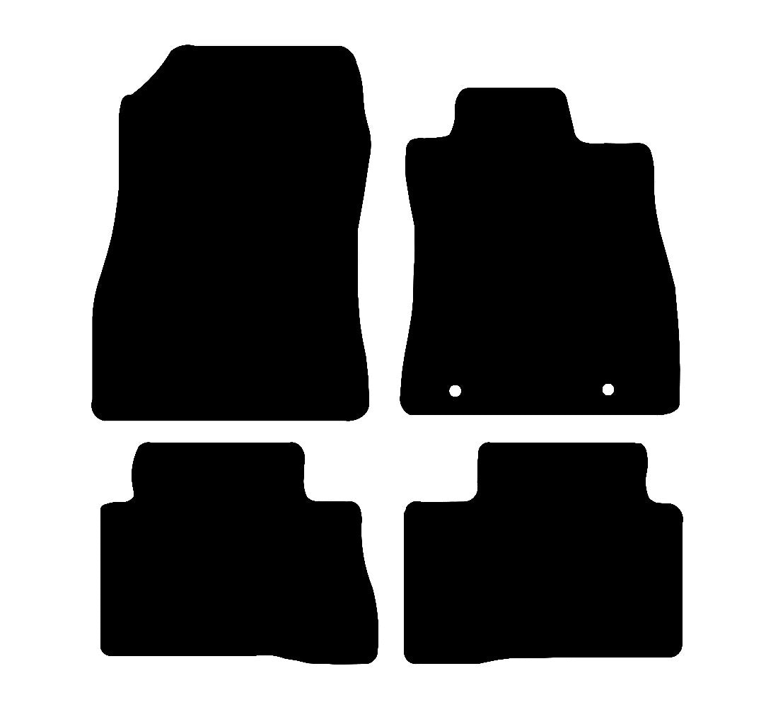 Nissan Juke (F15) (2010-2019) Car Mats Mat Shape