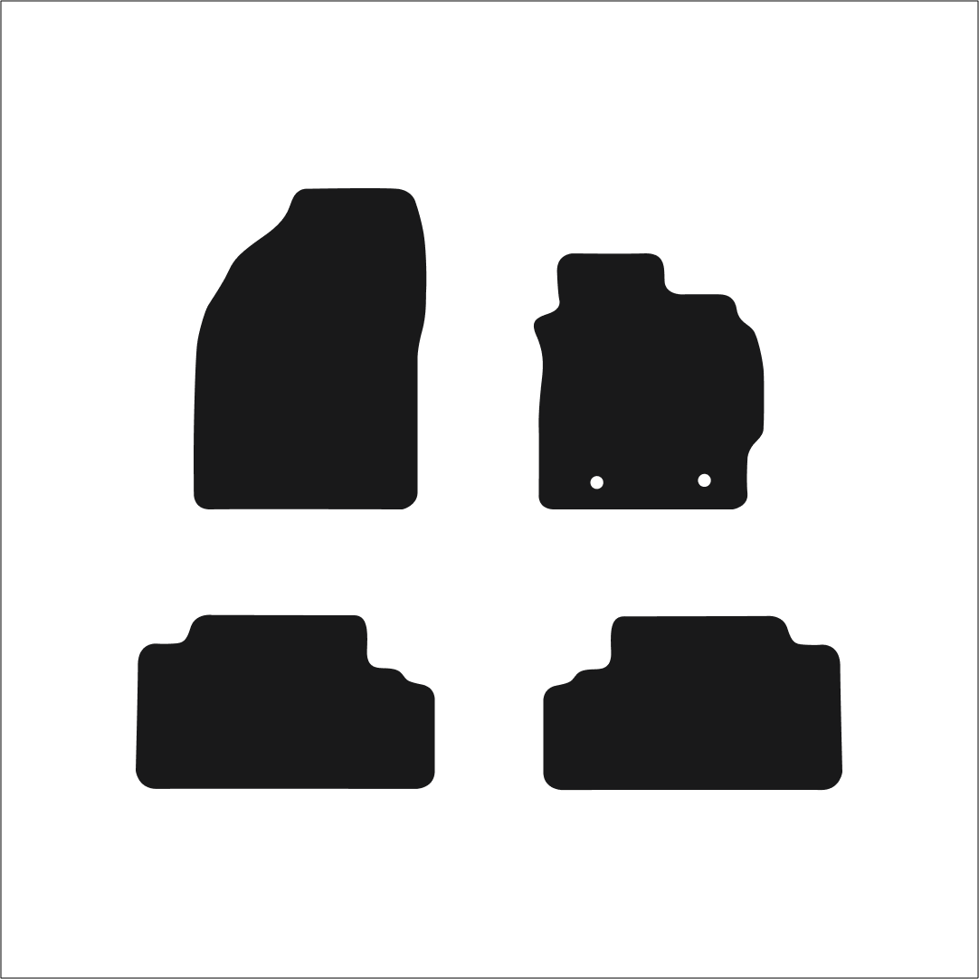 Toyota Auris (2007-2013) Car Mats Mat Shape