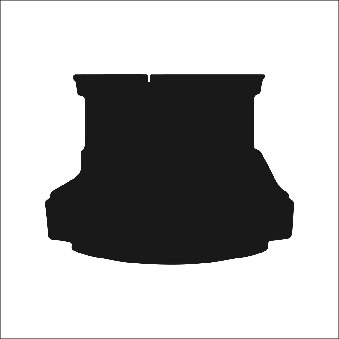 Toyota Avensis Saloon (2009-2024) Boot Mat Mat Shape