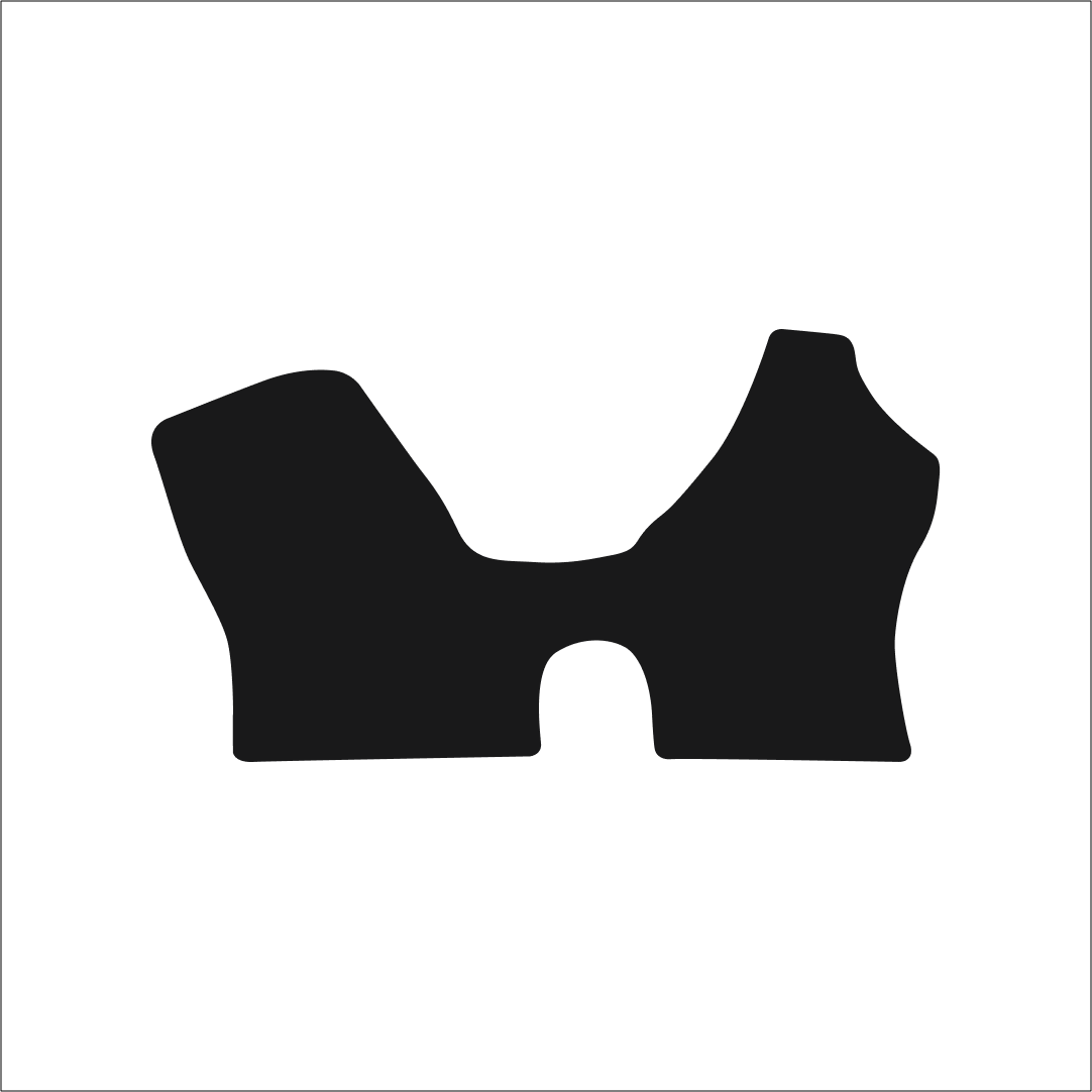 Toyota HiAce Van (2008-2012) Van Mats Mat Shape