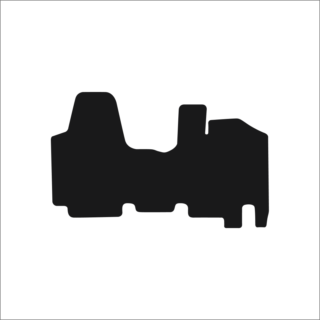 Toyota Proace Van (2013-2016) Van Mats Mat Shape