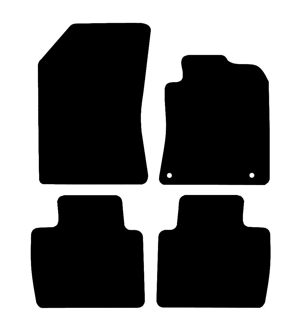 Peugeot 508 (2019-2026) Car Mats Mat Shape