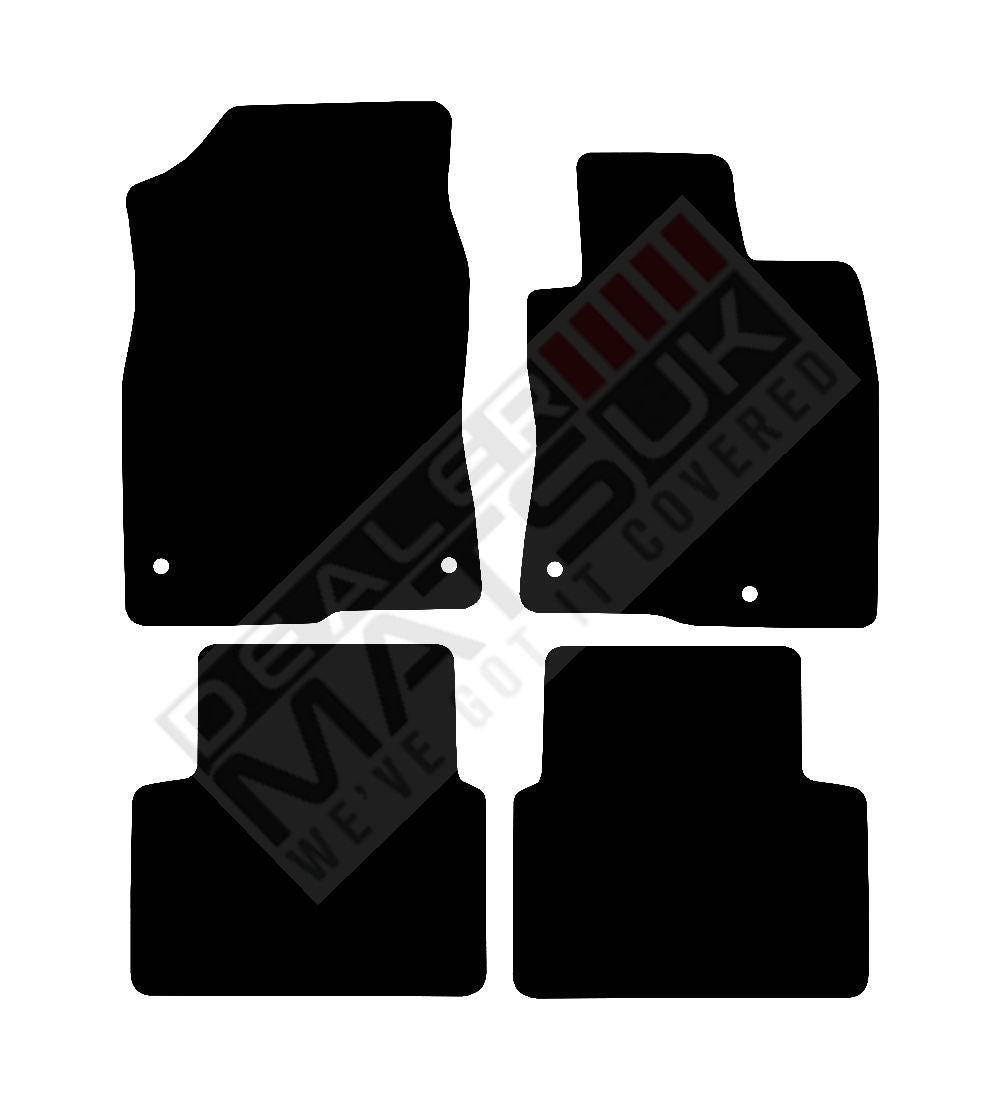 Honda Civic (2017-2022) Car Mats Mat Shape