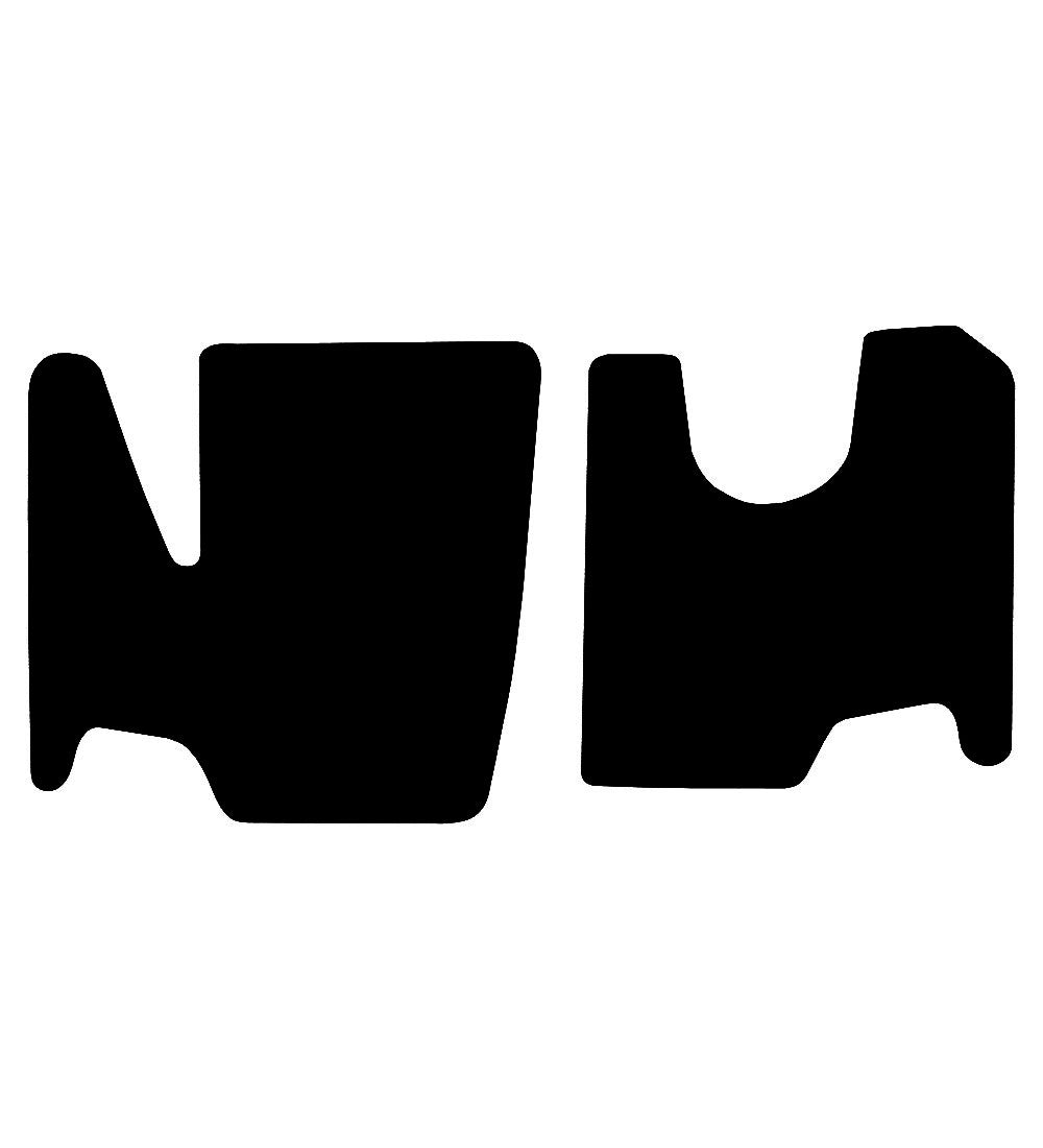 Mercedes Axor (2006-2012) Truck Mats (2 piece) Mat Shape