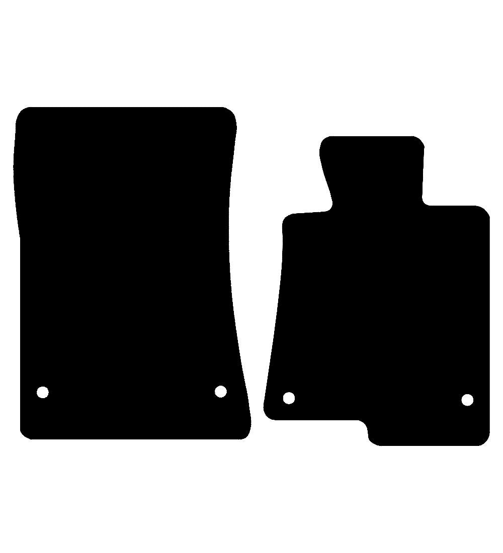 Mercedes SLC (2016-2024) Car Mats Mat Shape