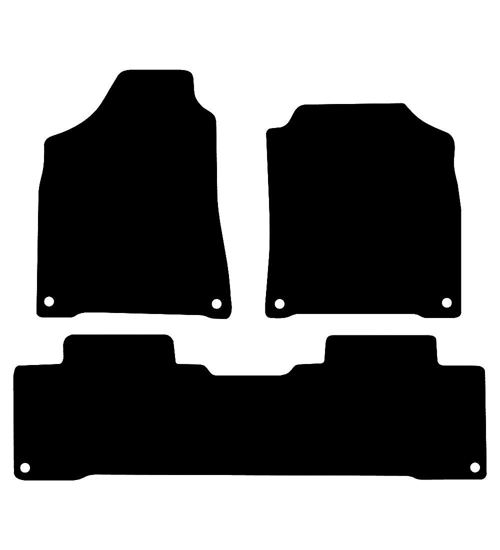 Ssangyong Korando (2011-2019) Car Mats Mat Shape