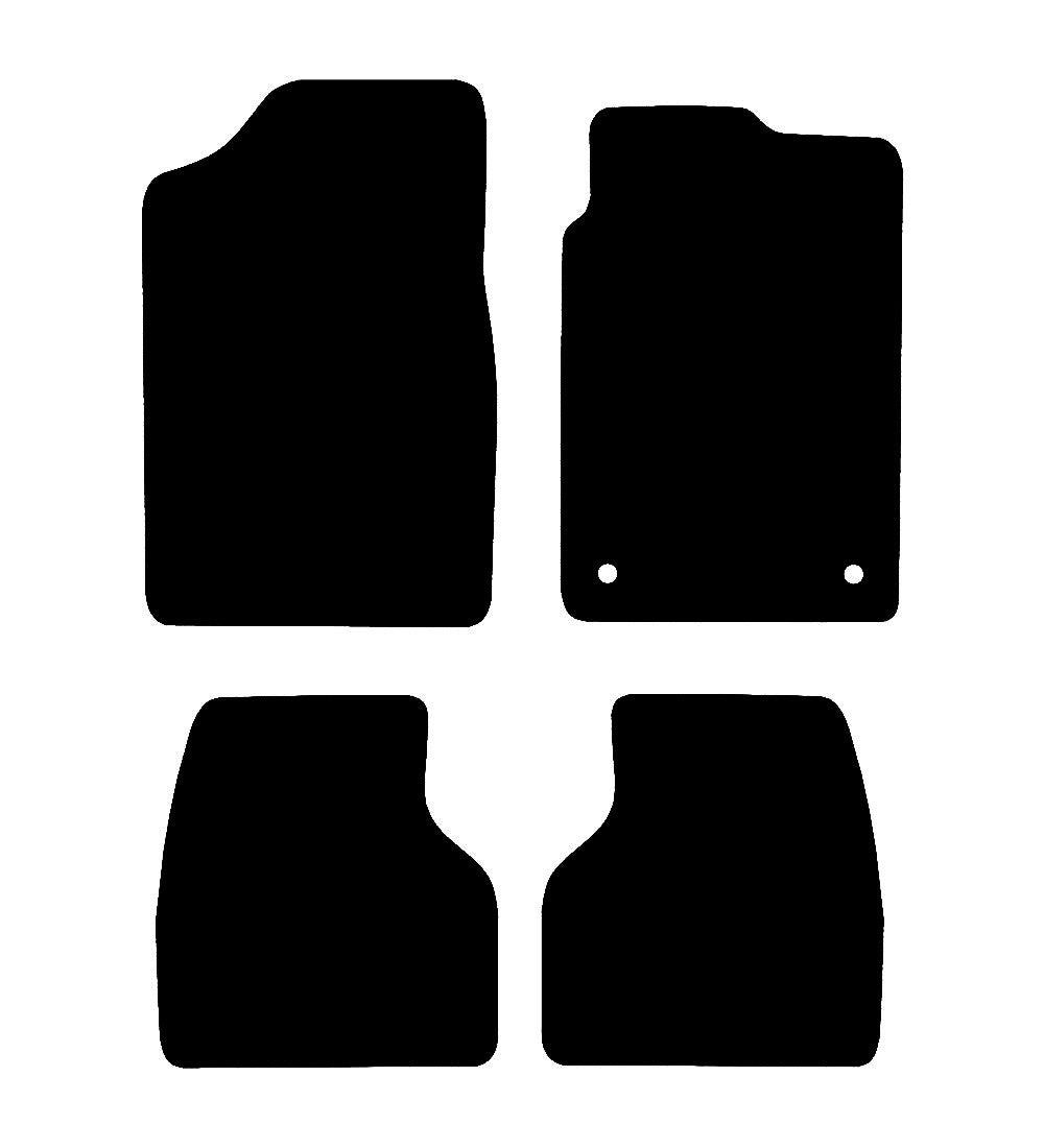 Peugeot 205 (1983-1996) Car Mats Mat Shape