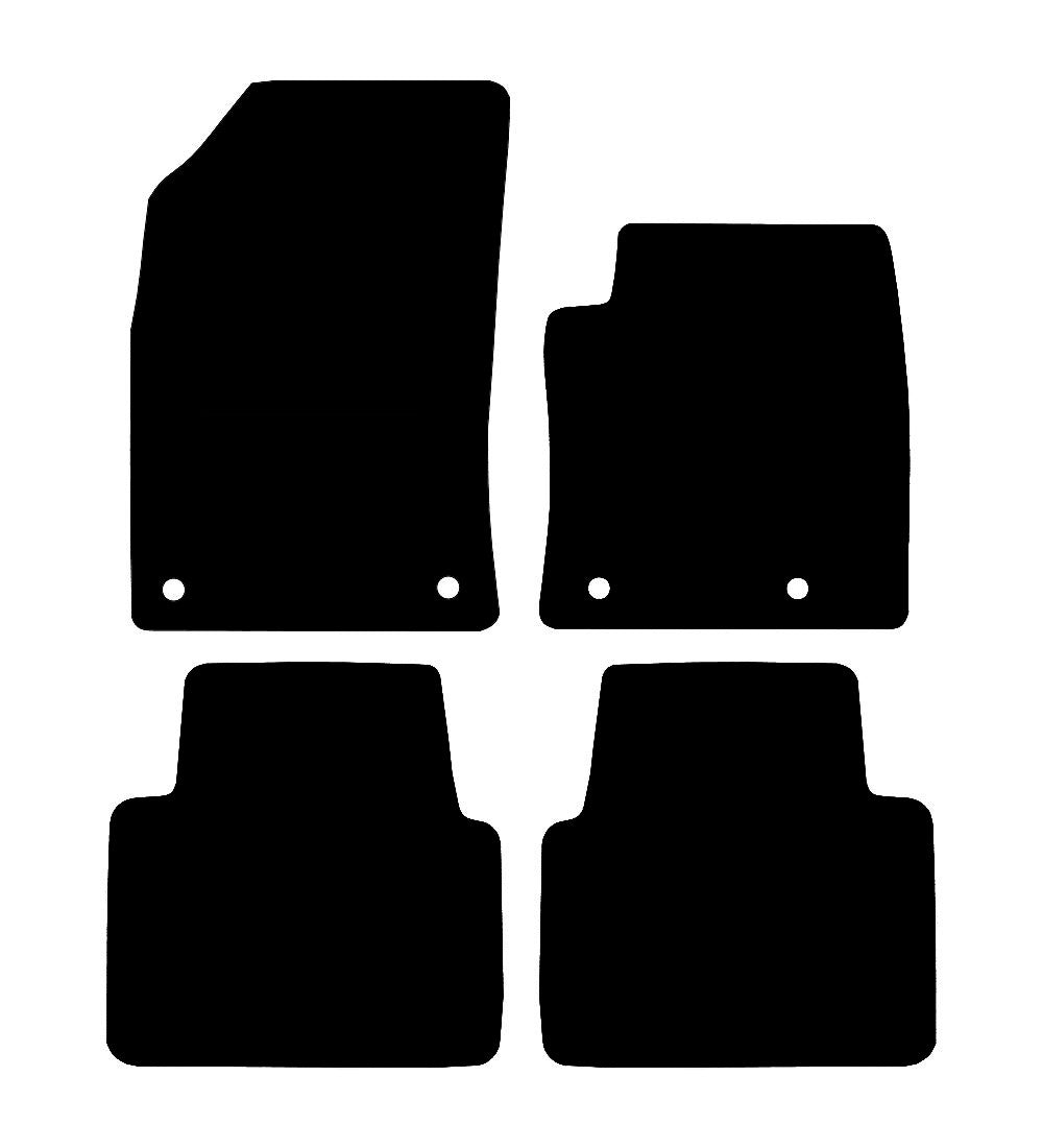 Vauxhall Crossland X (2017-2023) Car Mats Mat Shape