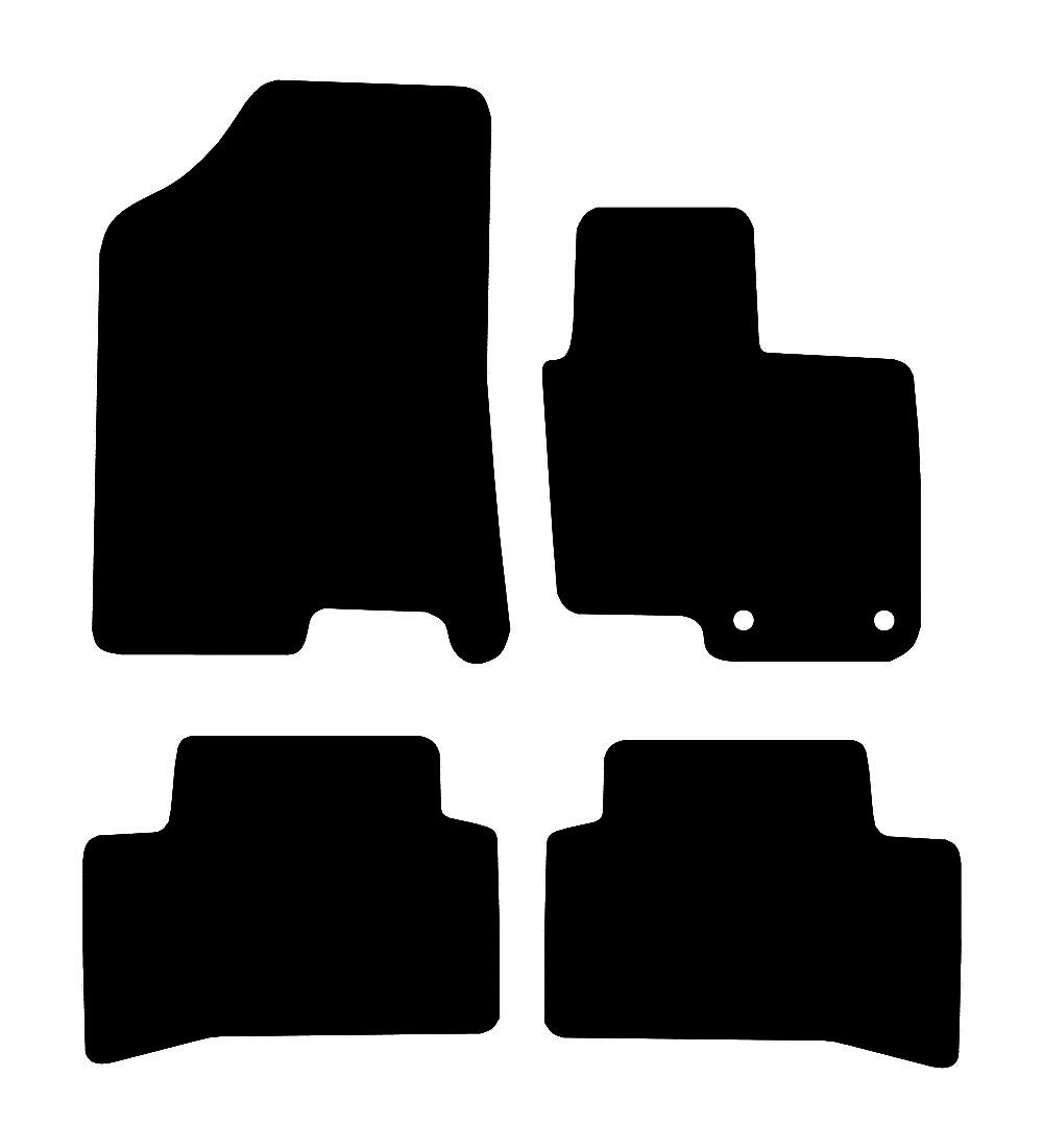 Hyundai Tucson Hybrid (2021-2025) Car Mats Mat Shape