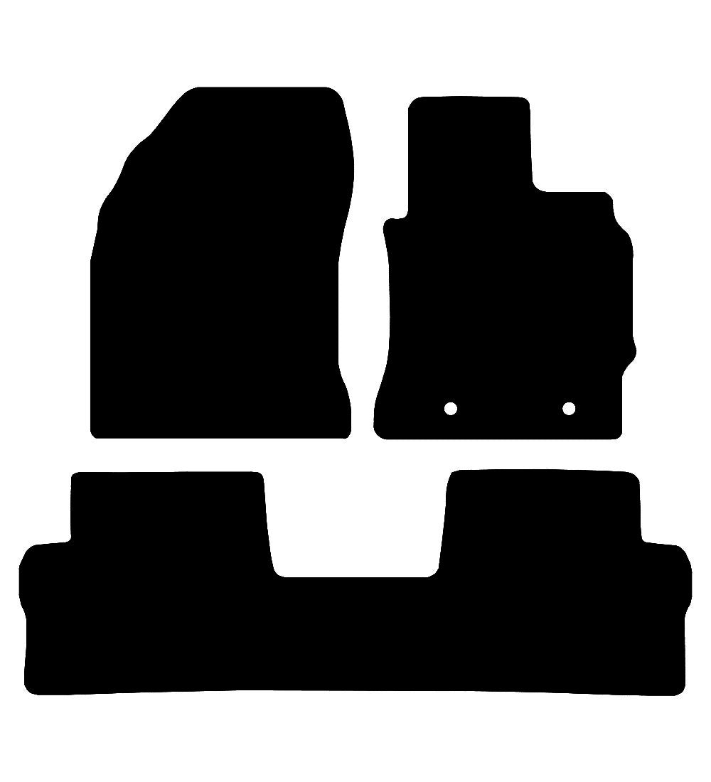 Toyota Auris (2013-2019) Car Mats (Taxi Version) Mat Shape
